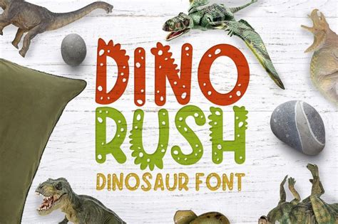 Best Dinosaur Fonts (FREE / Premium) 2021 | Hyperpix