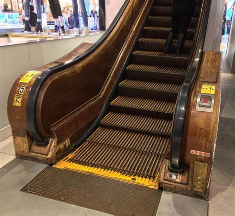 Bumped into the historic wooden escalator in #NYC | Instagram posts ...