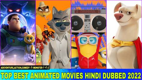 TOP BEST ANIMATED MOVIES OF 2022 HINDI DUBBED | BEST HOLLYWOOD ANIMATED MOVIES IN HINDI LIST ...