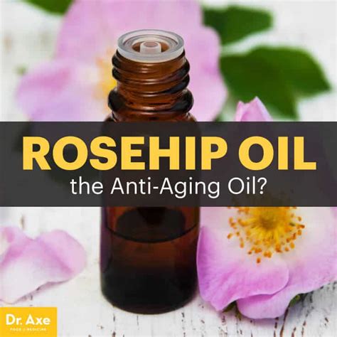 Rosehip Oil: the Anti-Aging Oil? - Dr. Axe