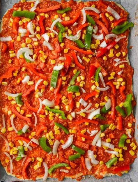 Best Spicy Pizza Recipe - The Fiery Vegetarian