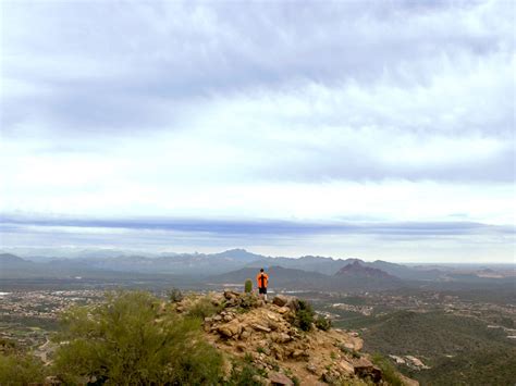 Sunrise Hiking Trail, Scottsdale, AZ: Fantabulous 360° views just 2 miles up!