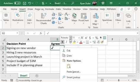 4 Ways To Use A Check Mark In Excel | helpdeskgeek