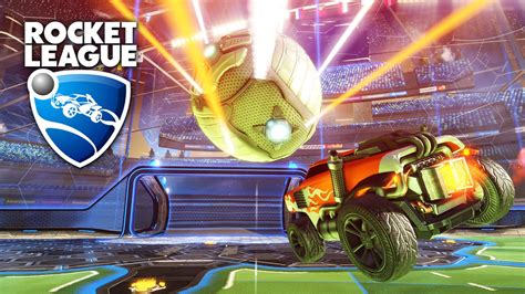 rocket league logo with red vehicle hd games Wallpapers | HD Wallpapers | ID #43023