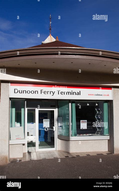 Dunoon Ferry Terminal Scotland Stock Photo - Alamy