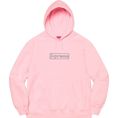 KAWS Chalk Logo Hooded Sweatshirt - spring summer 2021 - Supreme