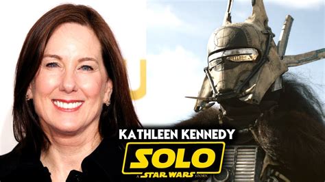 Star Wars! Kathleen Kennedy Changed Villain (Solo A Star Wars Story)