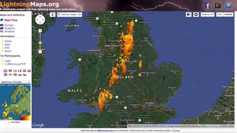 Lightning Maps Uk | Gadgets 2018