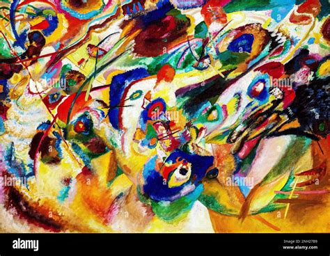 Sketch 2 for composition VII wassily kandinsky Stock Photo - Alamy