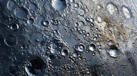 Premium AI Image | Mercury surface texture background