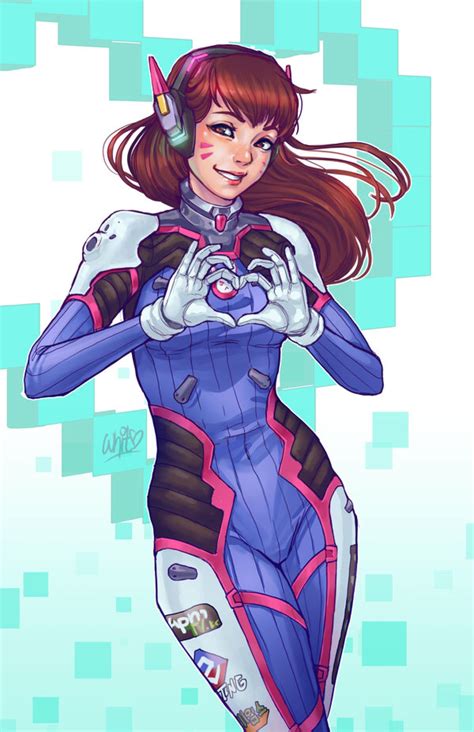 Love Dva by DreamerWhit on @DeviantArt | Overwatch fan art, Overwatch drawings, Overwatch