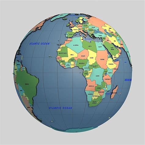 Interactive Globe Map