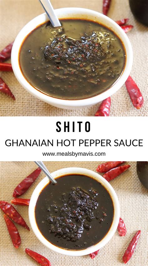 Shito (Ghanaian Hot Pepper Sauce) - Meals by Mavis