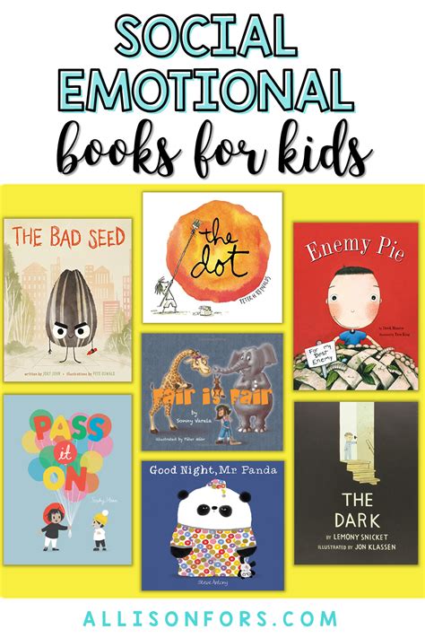 social emotional books for kids - Allison Fors