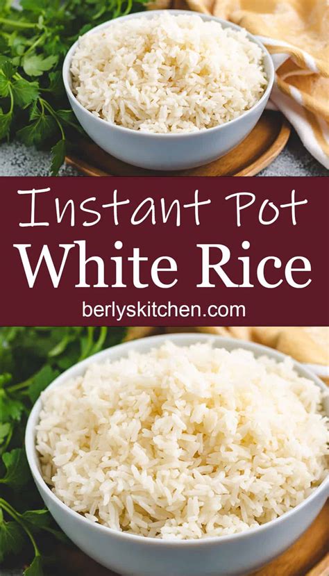 Foolproof Instant Pot White Rice