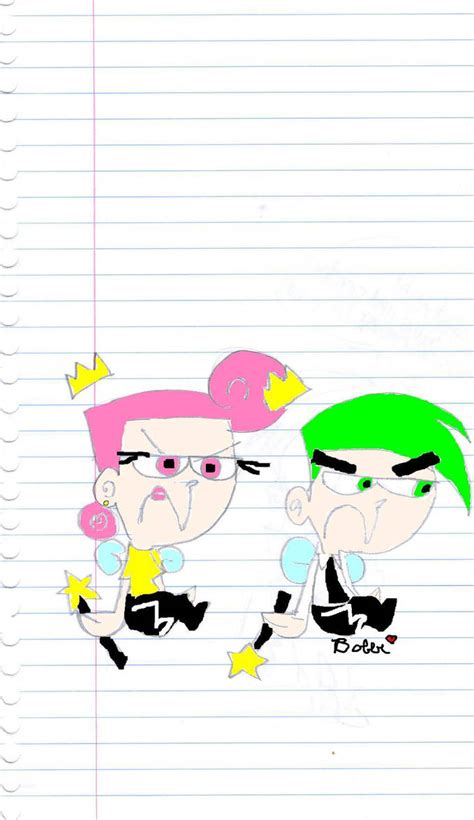 Angry Cosmo and Wanda by Chuutan on DeviantArt