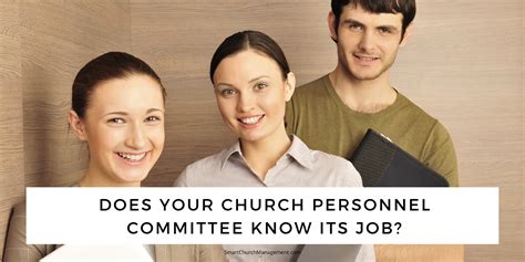 Example Church Personnel Committee Job Description - Smart Church Management