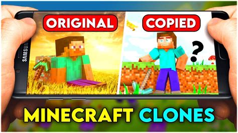 Top 10 MINECRAFT Clones For Mobile - YouTube