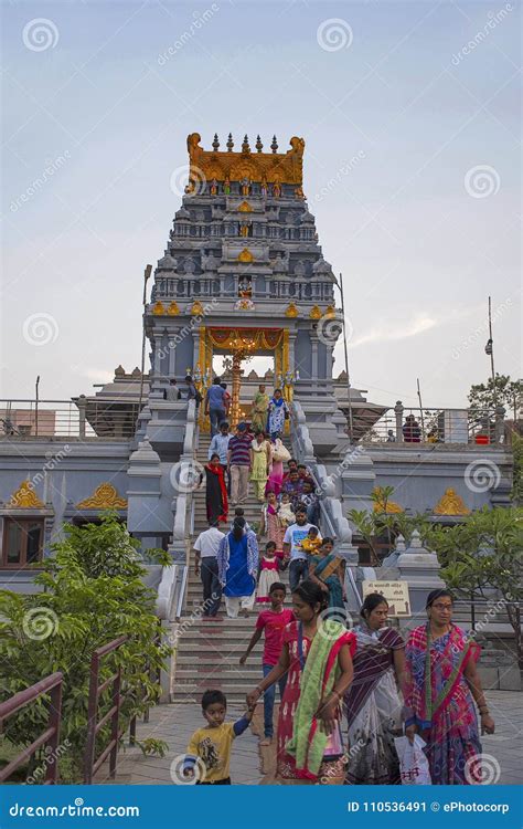 Balaji Temple at ISKCON Temple Compound, Pune Editorial Photo - Image ...