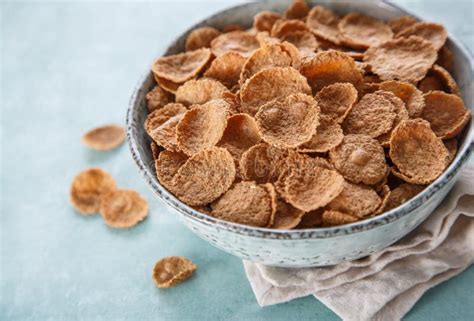 Whole Grain Cereal in a Bowl Stock Photo - Image of crunchy, fresh ...