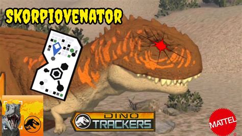 Jurassic World Dino Trackers 2023 Facts App Scan Code!!! Roarin Battle Pack Skorpiovenator ...