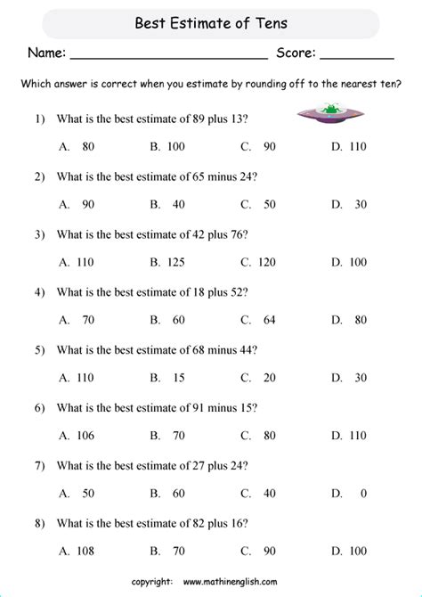 Math Questions For Grade 1