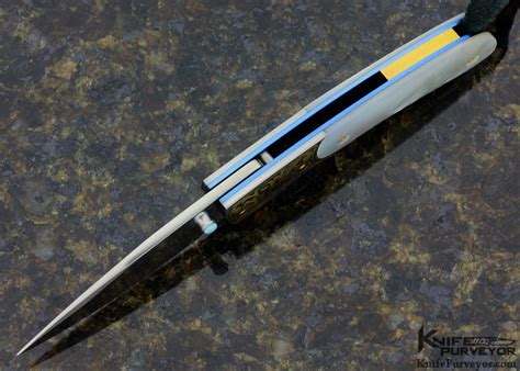 William Henry Custom Knife Limited Edition 12/100 Mother of Pearl ...