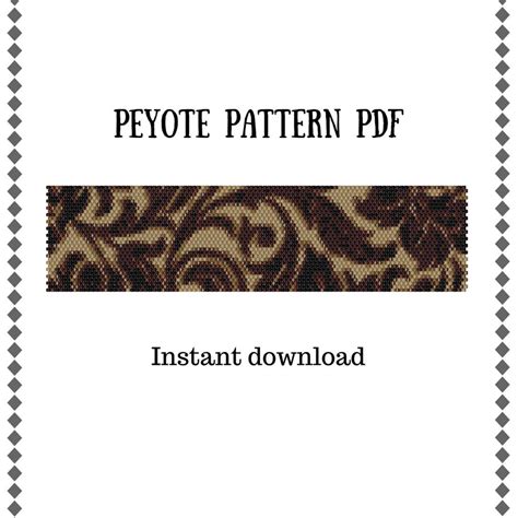 Bead Bracelet Pattern Peyote Patterns Beading Patterns Beading - Etsy