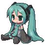 Hatsune Miku pixel by shiruku-nakoshi on deviantART