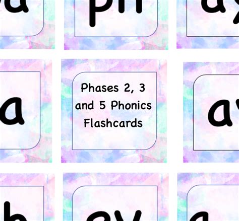 Phase 2,3 and 5 Phonics Flashcards | Teaching Resources