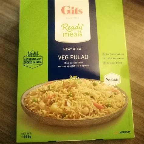 Gits Veg Pulao Reviews | abillion