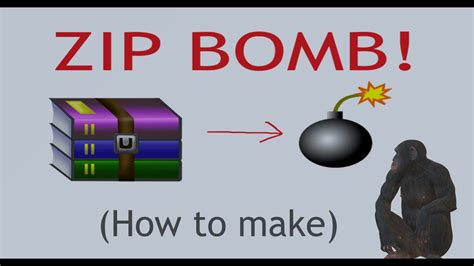 How to make a zip bomb - YouTube