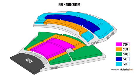 Richardson Eisemann Center Seating Chart