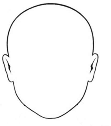 Blank Face Drawing at GetDrawings | Free download