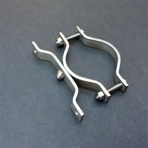 Adjustable Pipe Clamp Bracket Stainless Steel 35mm - 45mm