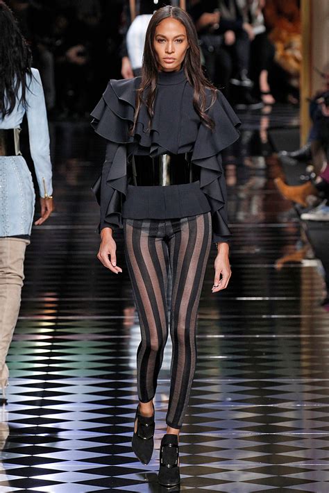 Black Models at The Balmain Show During Paris Fashion Week - [site:name ...