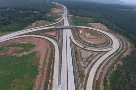 Hutama Karya to finish two sections of trans-Sumatra toll road this year | Nestia