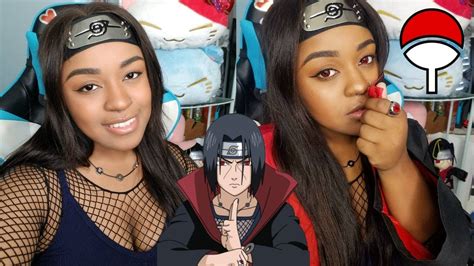 HOW TO Become an Uchiha | Itachi Cosplay | Sharingan Contact Review - YouTube