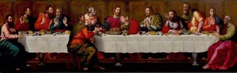 The Last Supper Judas Salt