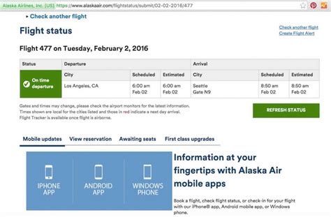 Flight Loads: How To Check Airport Standby Position For Alaska Airlines ...