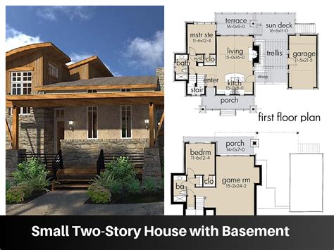 10 Small House Plans and Blueprints