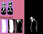 Gaster is redacted and there is my edit why : r/Undertale