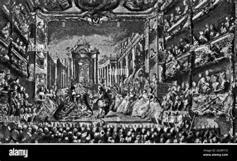 theatre / theater, opera, "Armide", by Christoph Willibald Gluck ...