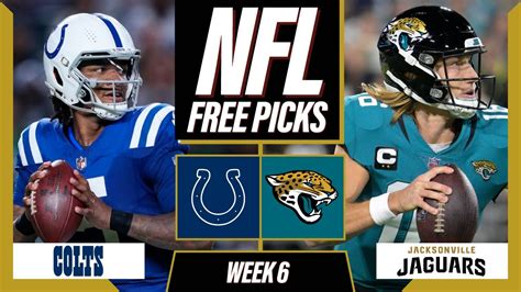 COLTS vs. JAGUARS NFL Picks and Predictions (Week 6) | NFL Free Picks ...