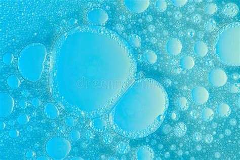 MAacro of Blue Soap Bubbles Stock Image - Image of close, detail: 112143159