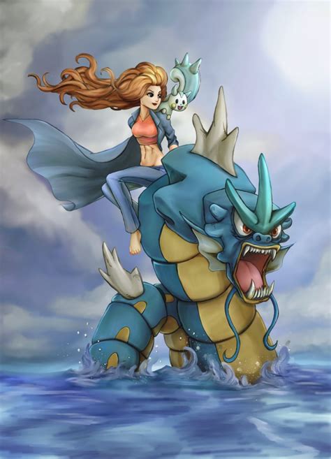 Gyarados used SURF! by inthedoorway on DeviantArt