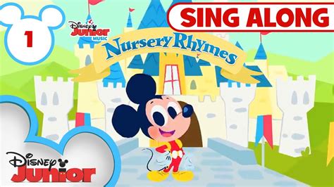 Sing-Along Nursery Rhymes Part 1 | 🎶 Disney Junior Music Nursery Rhymes ...