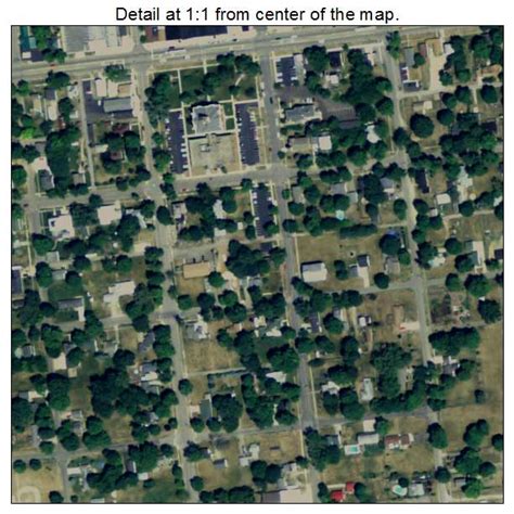 Aerial Photography Map of Centreville, MI Michigan