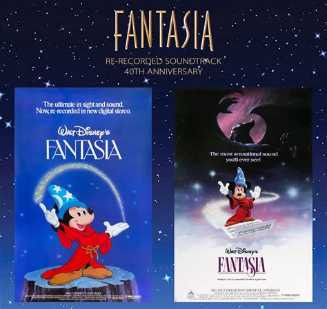 Fantasia Re-Recorded Soundtrack 40th Anniversary by ArtChanXV on DeviantArt