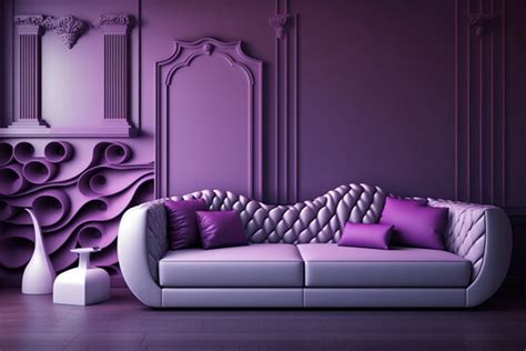 Lavender Living Room Set | Baci Living Room